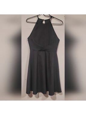 Hyfve Black Halter Dress Sz Small
